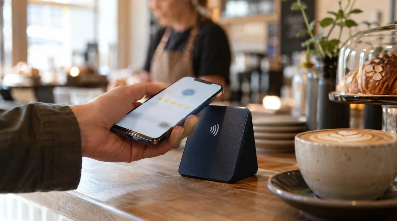 NFC Smart-Cards im Praxistest: So gewinnen Gastronomen & Praxen 10x mehr Sterne vor Ort